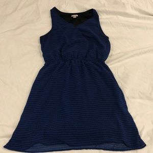 Blue and Black Xhilaration Dress